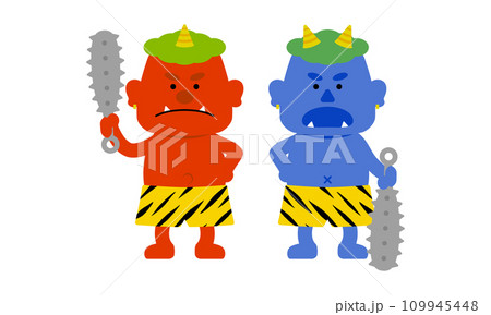 節分 鬼 節分 鬼 109945448