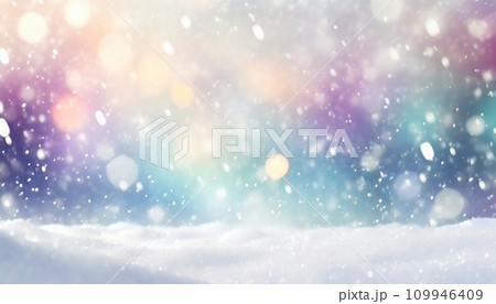 AI生成画像：雪景色 109946409