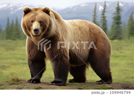 ヒグマのイメージ05 109946799