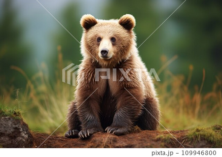 ヒグマのイメージ03 109946800