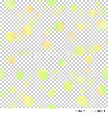 【シームレス】ふわふわの水玉模様 【シームレス】ふわふわの水玉模様 109948841