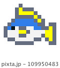 ドット絵：魚_パターン1 109950483