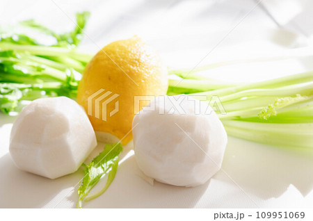 料理に使う材料のかぶ 料理に使う材料のかぶ 109951069
