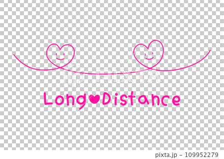 Love long distance sign and symbol for couple Love long distance sign and symbol for couple 109952279
