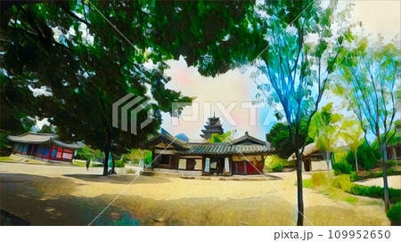 青空と公園 青空と公園 109952650
