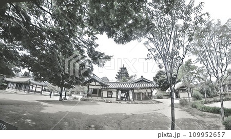 白黒 公園 白黒 公園 109952657