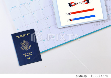 US citizens with passport issued by United States may vote online in US presidential election US citizens with passport issued by United States may vote online in US presidential election 109953270