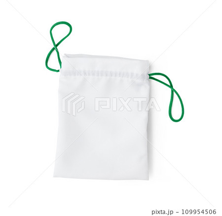 white small bag with black string white small bag with black string 109954506