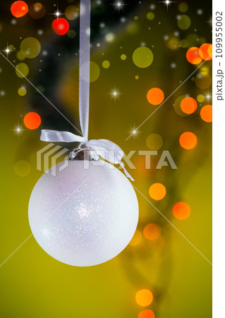 New Year's toys, decorations and other items on a green abstract background. New Year's toys, decorations and other items on a green abstract background. 109955002