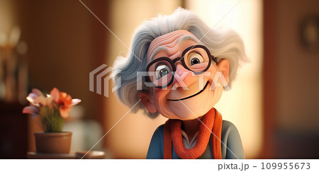 漫画 マンガ 高齢者 109955673