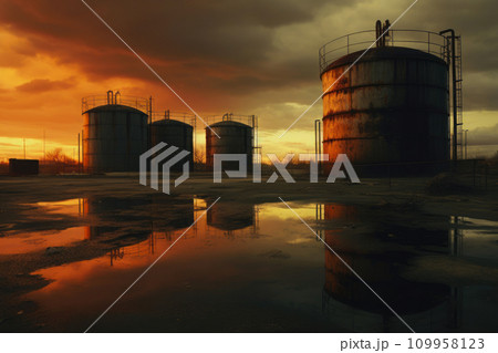 Fuel Storage Silos Fuel Storage Silos 109958123