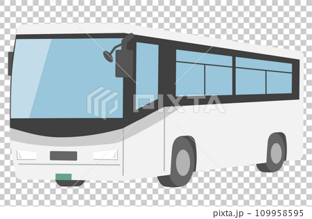 白い観光バス2 109958595