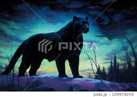 Midnight Stalker under the Northern Sky 109959059