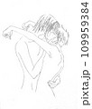 Drawing in the style of anime. Image enamored girl and the guy i 109959384
