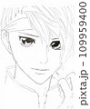 Drawing in the style of anime. Image of a man in the picture in 109959400