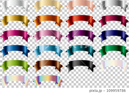 顏色多樣,絲帶 27 顏色多樣,絲帶 27 109959786