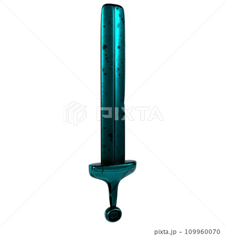 Sword isolated on white background Sword isolated on white background 109960070