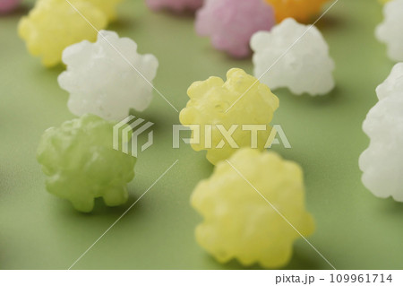 こんぺいとう　グリーン　うぐいす色 109961714