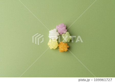 こんぺいとう　グリーン　うぐいす色 109961727