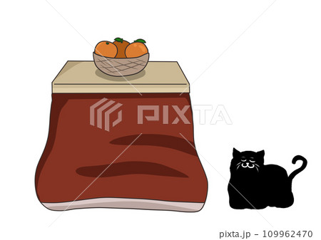 こたつと猫 109962470