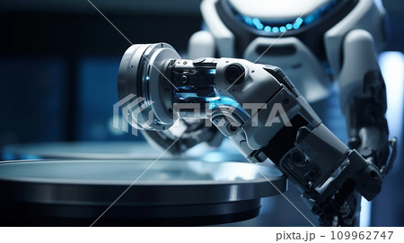 ロボットアームで仕事する研究室・オートメーション・プログラミング 109962747