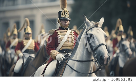 Christmas Fireworks  a crowd enjoying a colorful fireworks show on Christmas night AI generated 109963395