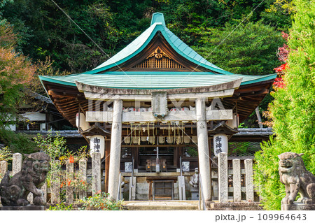 京都市左京区浄土寺真如町の日吉神社 鳥居 京都市左京区浄土寺真如町の日吉神社 鳥居 109964643