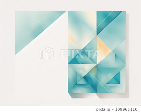 cyan squares abstract background geometric 109965110