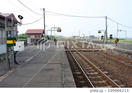 山崎駅　JR山崎駅　やまさき　H52　函館本線　JR函館本線 109966213