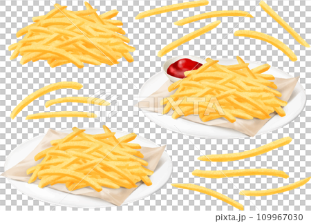 フライドポテト ポテト 揚げ物 ファーストフード フライドポテト ポテト 揚げ物 ファーストフード 109967030