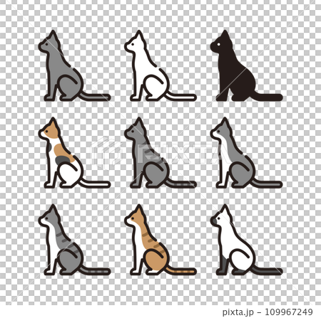 cat cat illustration 109967249