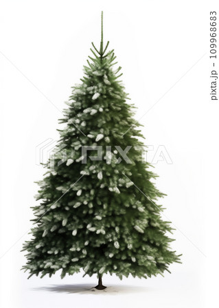 christmas tree isolated background Generative AI christmas tree isolated background Generative AI 109968683