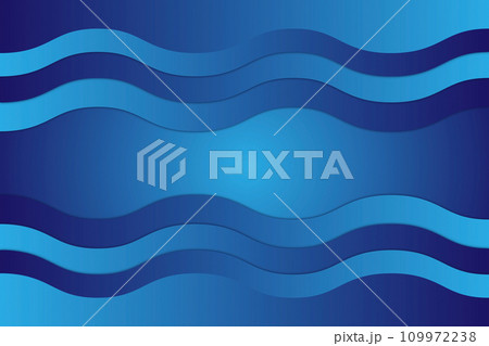 Abstract Blue wavy modern background 109972238