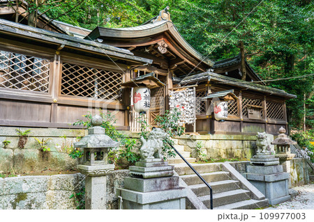 京都市左京区銀閣寺町の八神社 中門と本殿 京都市左京区銀閣寺町の八神社 中門と本殿 109977003