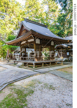 京都市左京区北白川仕伏町の北白川天神宮　拝殿 109977014