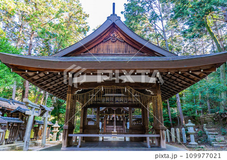 京都市左京区北白川仕伏町の北白川天神宮 拝殿 京都市左京区北白川仕伏町の北白川天神宮 拝殿 109977021