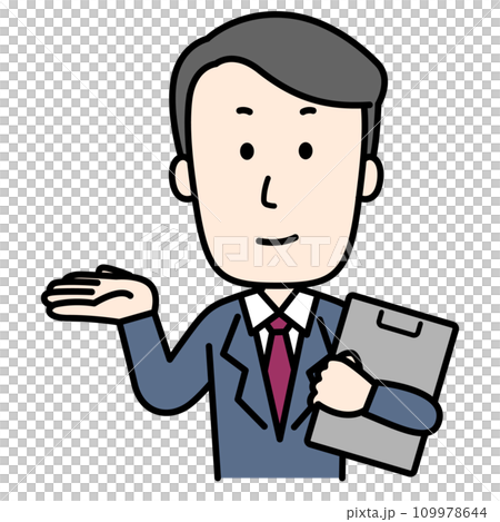 提出建議的商人 109978644