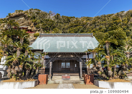 千葉県館山市 大福寺(崖観音) 本堂 109980494