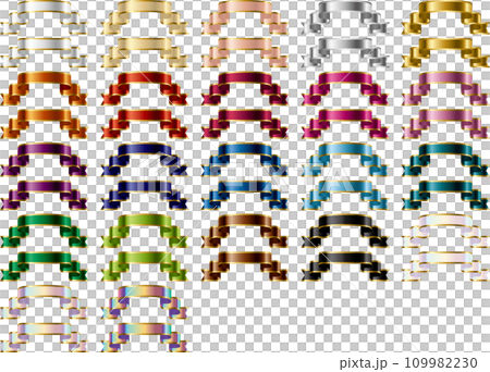 カラーバリエ、リボン縁6 109982230