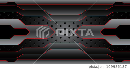 abstract metal iron grey and black texture  109986187