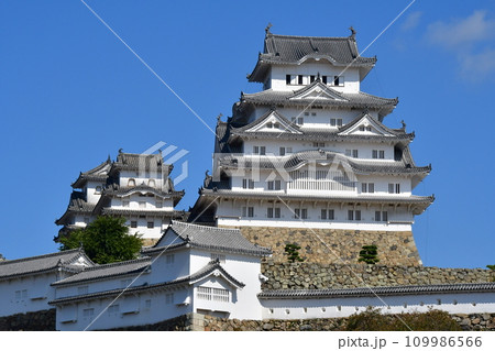 姫路城110 大天守、小天守、上山里曲輪 109986566