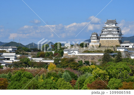 姫路城138 大天守、小天守、上山里曲輪 109986598