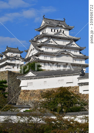 姫路城157 大天守、小天守、上山里曲輪 109986722