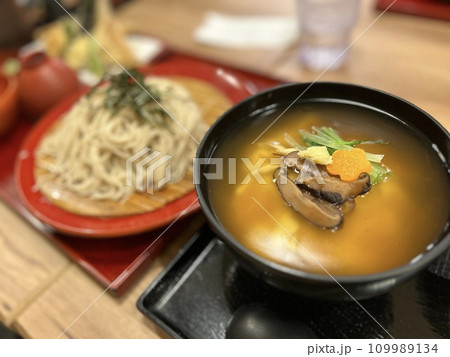 京都旅行で食べた京都風あんかけ湯葉丼とお蕎麦 109989134