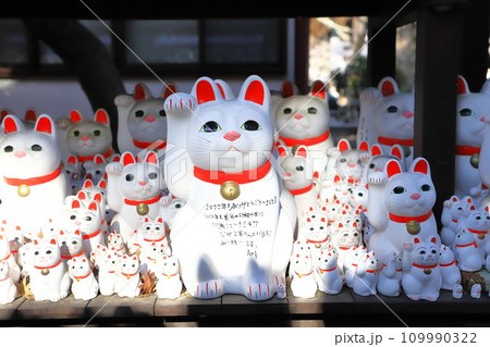 豪徳寺(ごうとくじ) 招福猫児(まねぎねこ) 豪徳寺(ごうとくじ) 招福猫児(まねぎねこ) 109990322