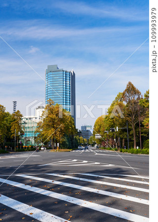 東京 四谷 四谷タワーと四ツ谷駅周辺の風景 東京 四谷 四谷タワーと四ツ谷駅周辺の風景 109993979