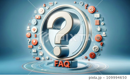 大きなはてなマークのQ&A 大きなはてなマークのQ&A 109994650
