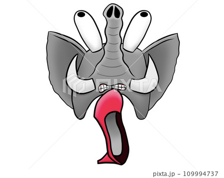 ハイヒールで蹴られる象 ハイヒールで蹴られる象 109994737