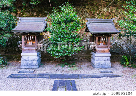 滋賀県大津市山上町の早尾神社　摂社 109995104