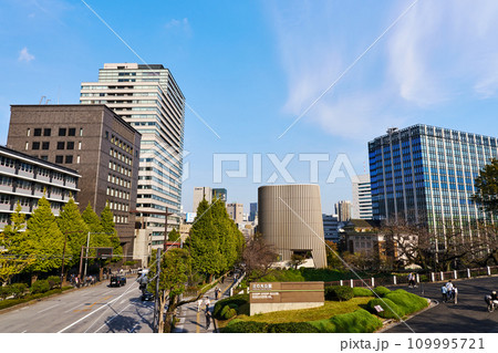 東京　九段下　九段下駅周辺の風景 109995721